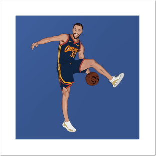 Steph Curry Golden State Warriors Posters and Art